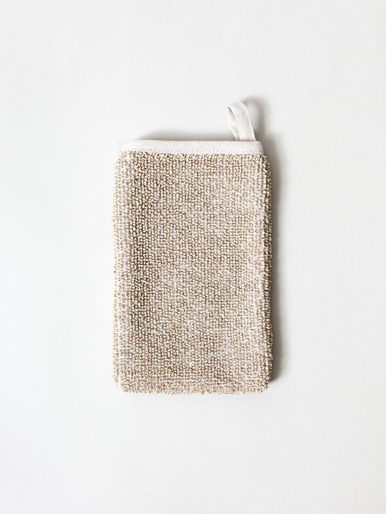 Sasawashi Firm Exfoliating Body Mitten